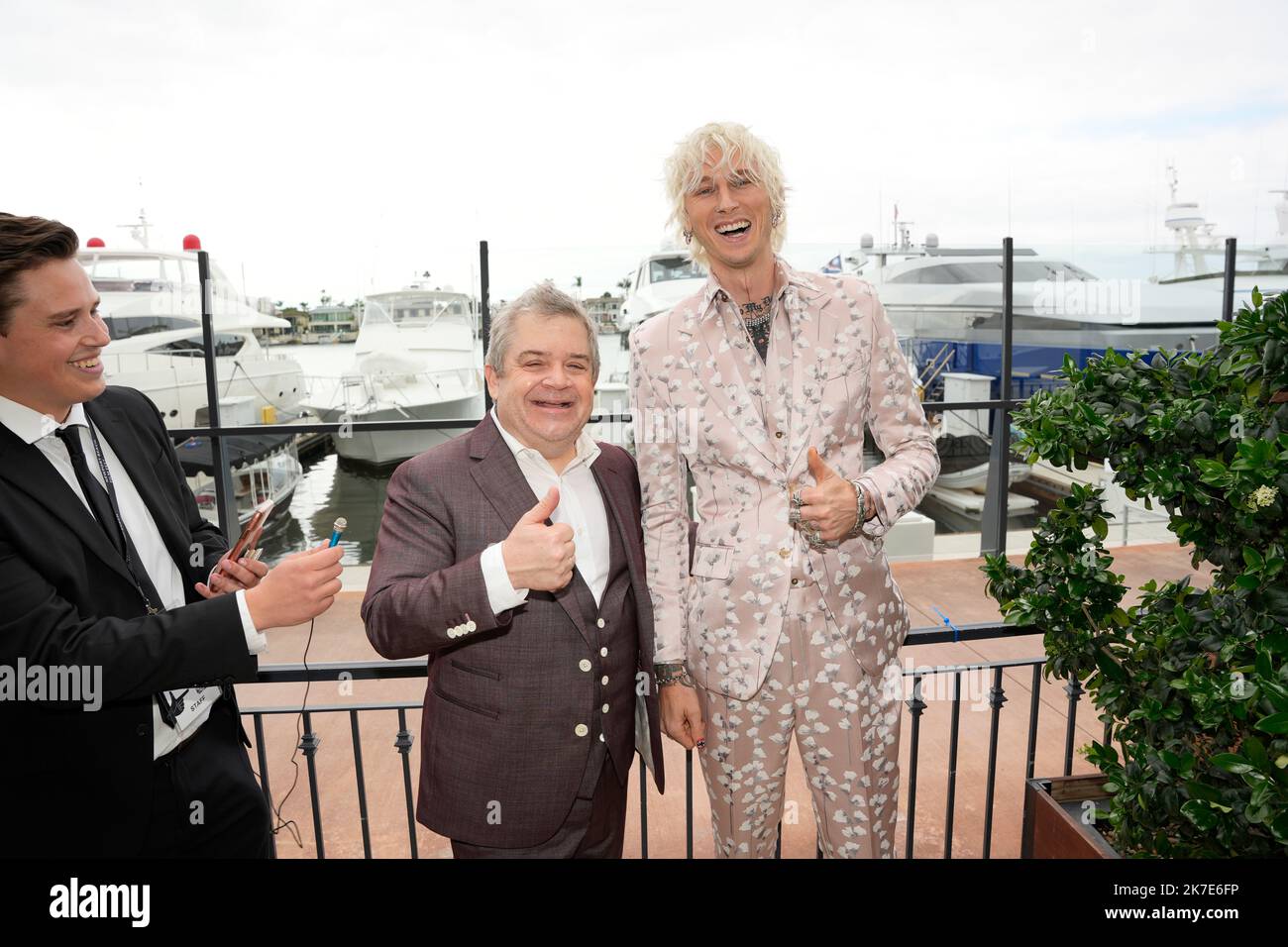 Backstage beim Newport Beach Film Festival Honors Event 2022 Stockfoto