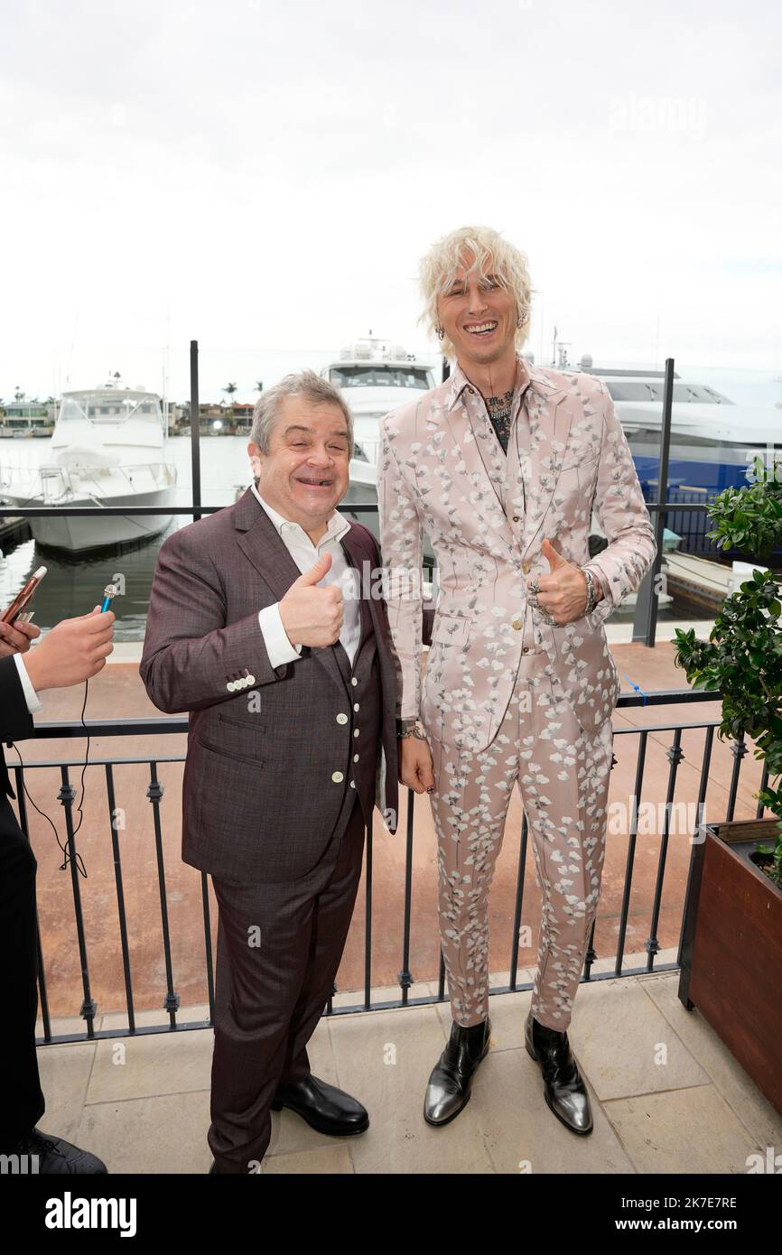 Backstage beim Newport Beach Film Festival Honors Event 2022 Stockfoto