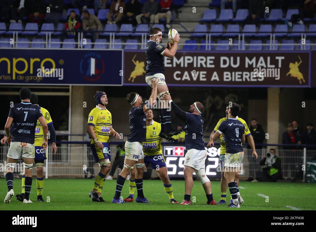 3 Cartes CP Rugby – Stade Marcel Michelin – Clermont Ferrand