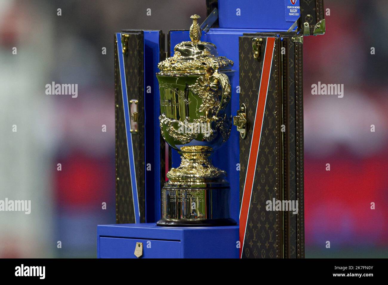 ©Sebastien Muylaert/MAXPPP - Rugby-Weltmeisterschaft während des Spiels der Herbstnationen zwischen Frankreich und Neuseeland in Paris, Frankreich. 20.11.2021 Stockfoto