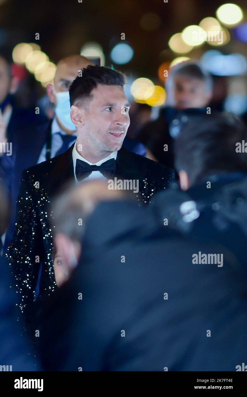 ©FRANCK CASTEL/MAXPPP - Ballon D oder Photocall im Theater Du Chatelet ...