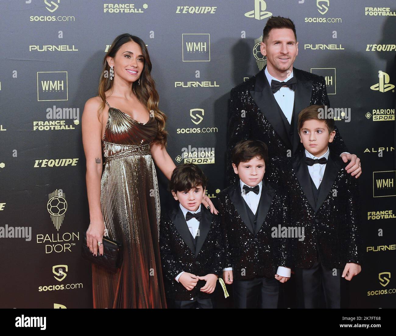 ©FRANCK CASTEL/MAXPPP - Ballon D oder Photocall im Theater Du Chatelet ...