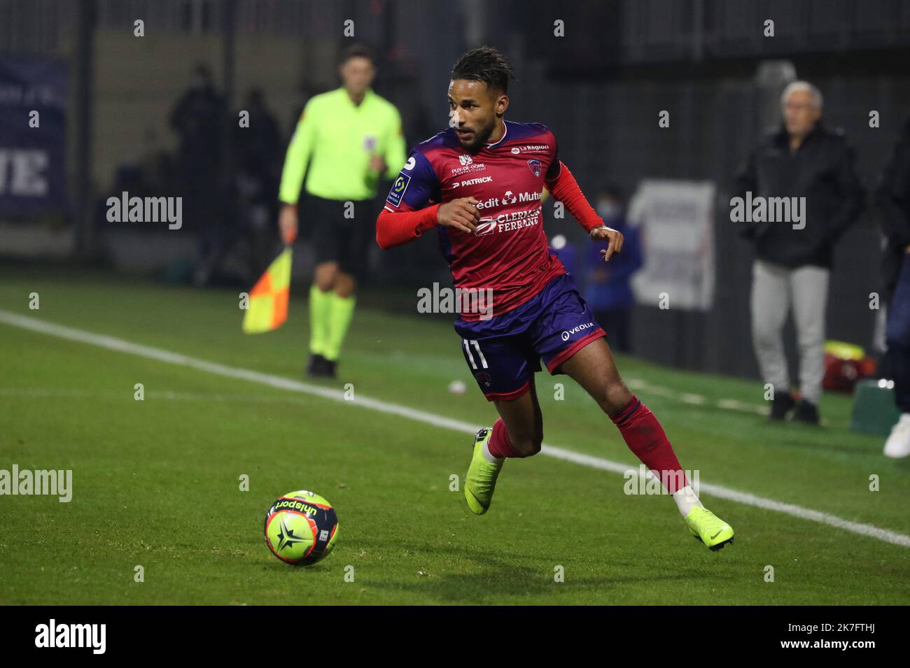 Thierry LARRET/MAXPPP. Fußball. Ligue 1 Uber Isst. Clermont Foot 63