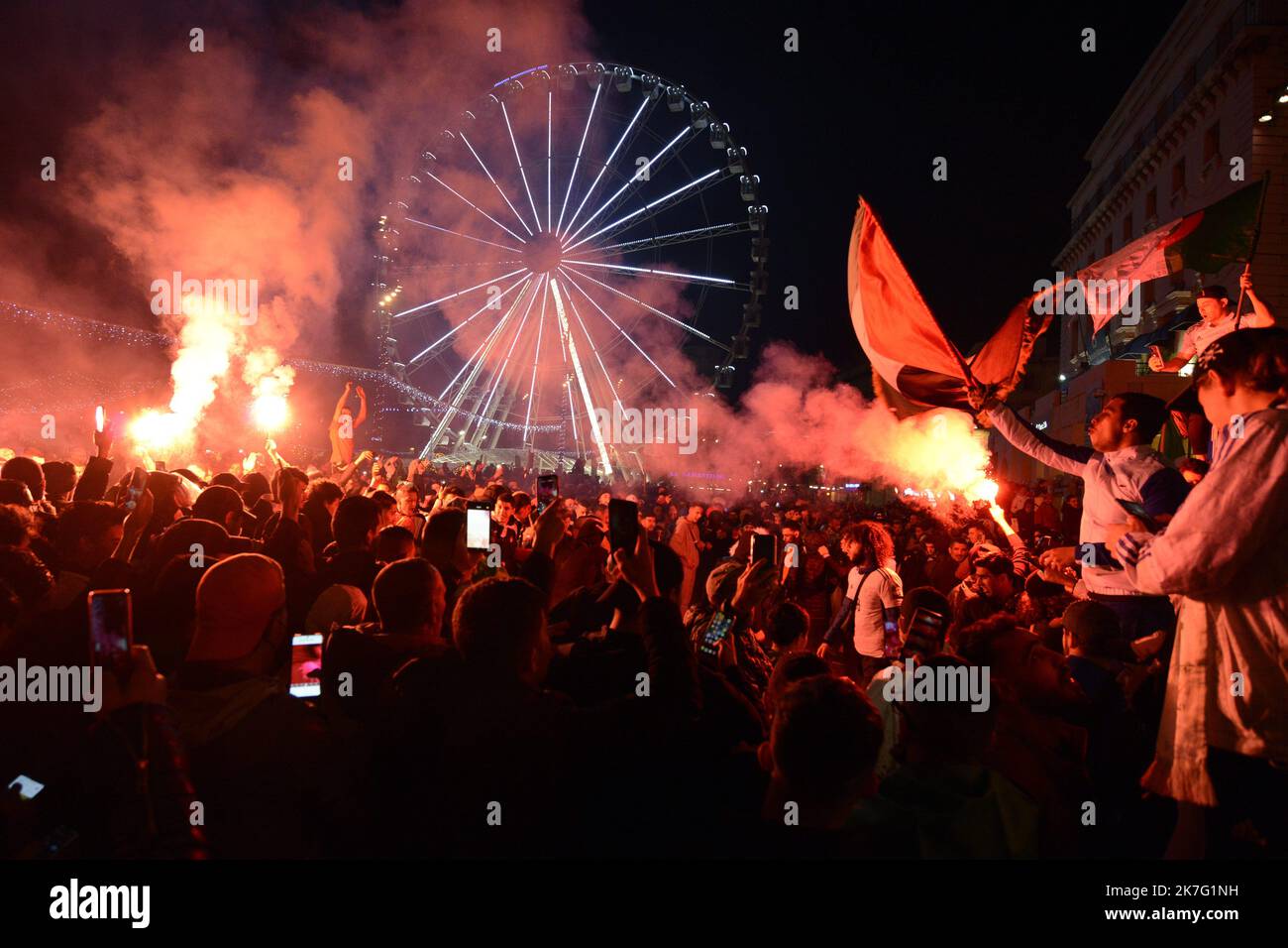 â©PHOTOPQR/LA PROVENCE/FRANCK PENNANT ; Marseille ; 18/12/2021