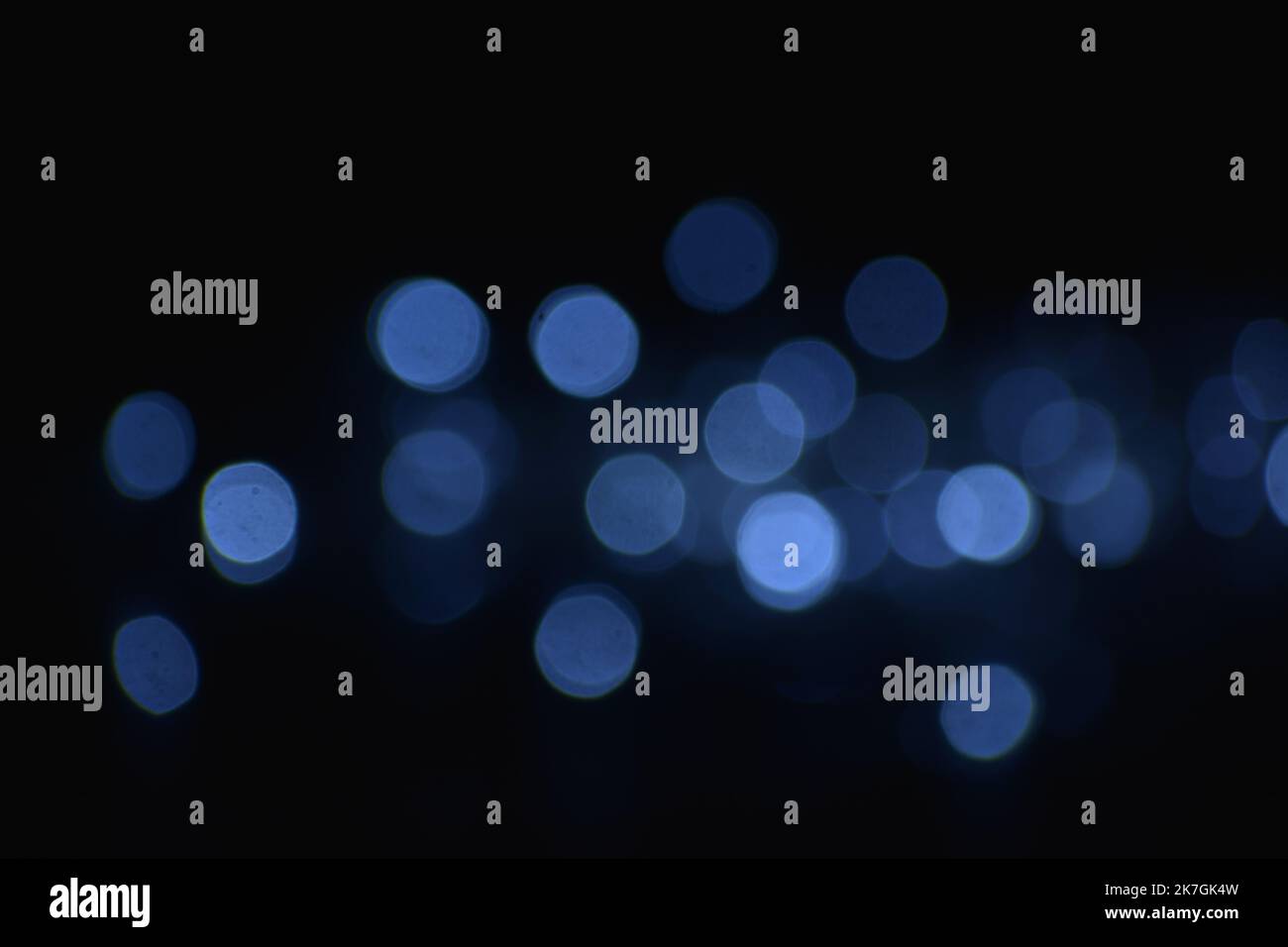 Blue Bokeh Fotografie Stockfoto