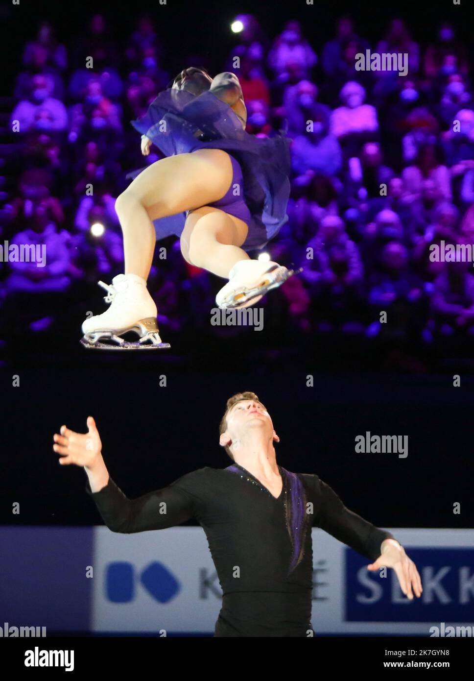 ©Laurent Lairys/MAXPPP Alexa KNIERIM / Brandon FRAZIER aus den USA in