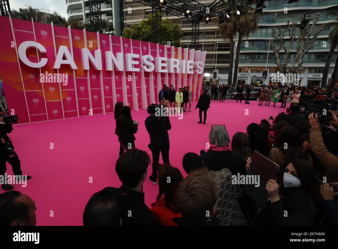 ©PHOTOPQR/NICE MATIN/Franz Chavaroche ; Cannes ; 06/04/2022 ; CANNNESERIES CLOTURE Cannes Series Festival in Cannes , Frankreich , April 6. 2022 . Stockfoto
