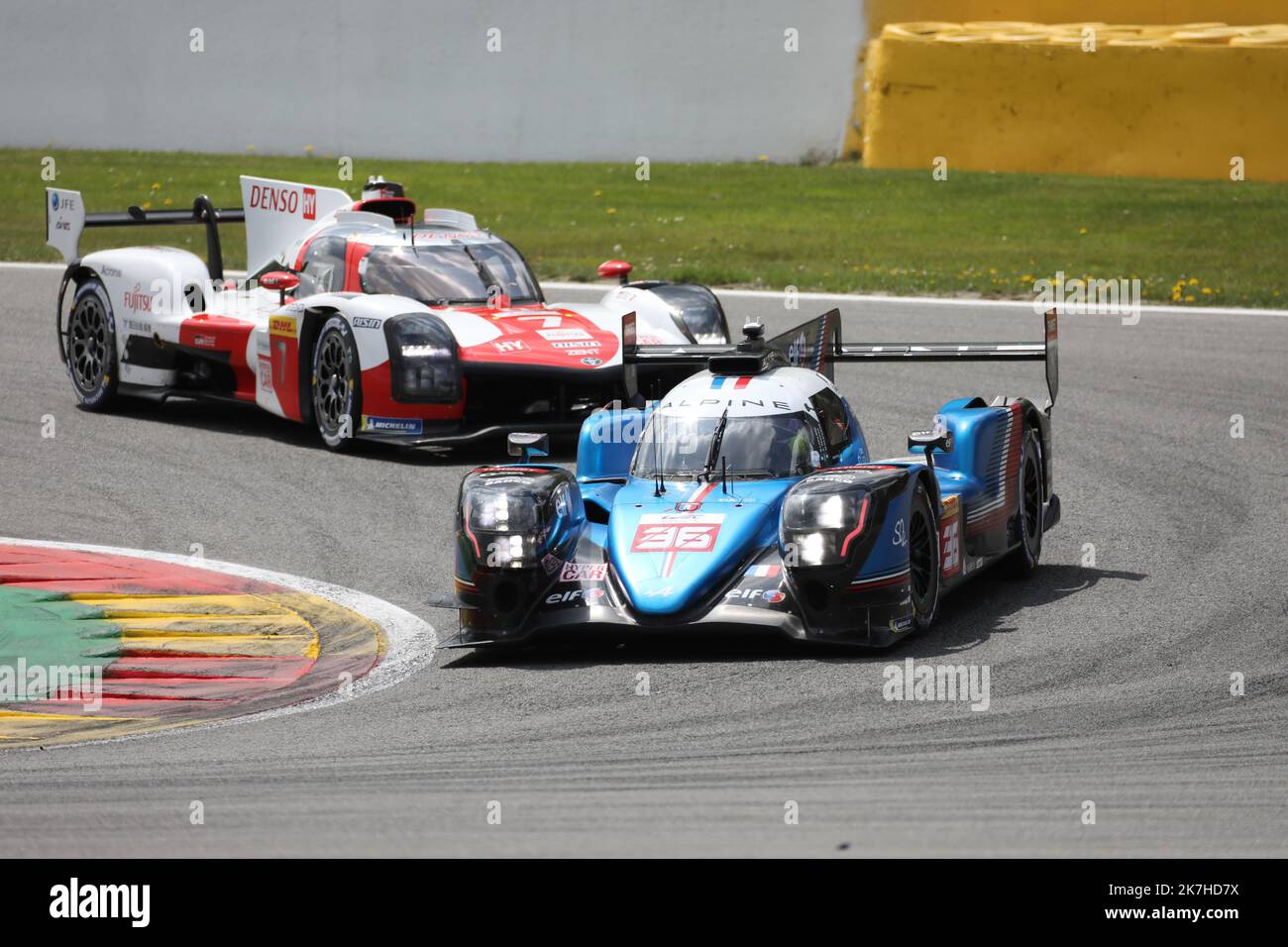 ©PHOTOPQR/LE COURRIER PICARD/HASLIN ; Spa ; 07/05/2022 ; 07/05/22 Automobile championnat du monde d'Endurance Les 6 heures de Spa Francorchamps Alpine Elf Team Andre Negrao Nicolas Lapierre Matthieu Vaxiviere Foto Fred Haslin Stockfoto