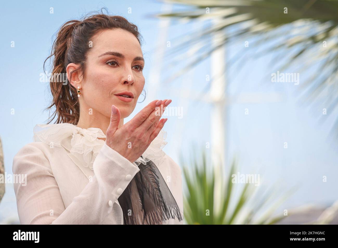 ©PHOTOPQR/LE PARISIEN/Fred Dugit ; Cannes ; 17/05/2022 ; Cuture / Cinéma Palais des Festival à Cannes (06), le 17 Mai 2022 Photocall du jury du 75e Festival de Cannes Noomi RAPACE Internationales Filmfestival von Cannes am Mai 17. 2022 Stockfoto