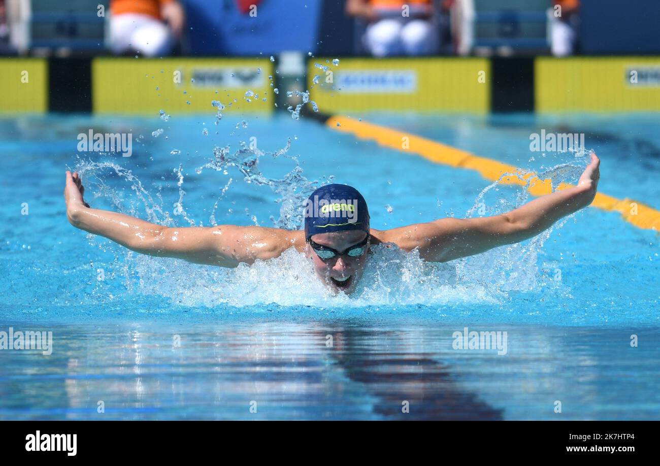 ©PHOTOPQR/L'INDEPENDANT/CLEMENTZ MICHEL ; CANET EN ROUSSILLON ; 28/05/2022 ; SPORT / NATATION / CIRCUIT MARE NOSTRUM / 34EME MEETING INTERNATIONAL DE NATATION DE CANET-EN-ROUSSILLON / CENTRE DE NATATION ARLETTE FRANCO / LOUISE HANSSON / SWEDEN HELSINBORG - 34TH INTERNATIONALES SCHWIMMTREFFEN IN CANET-EN-ROUSSILLON Stockfoto