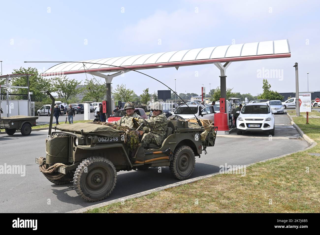 ©PHOTOPQR/OUEST FRANCE/Thomas Brégardis / OuestFrance ; Carentan ; 04