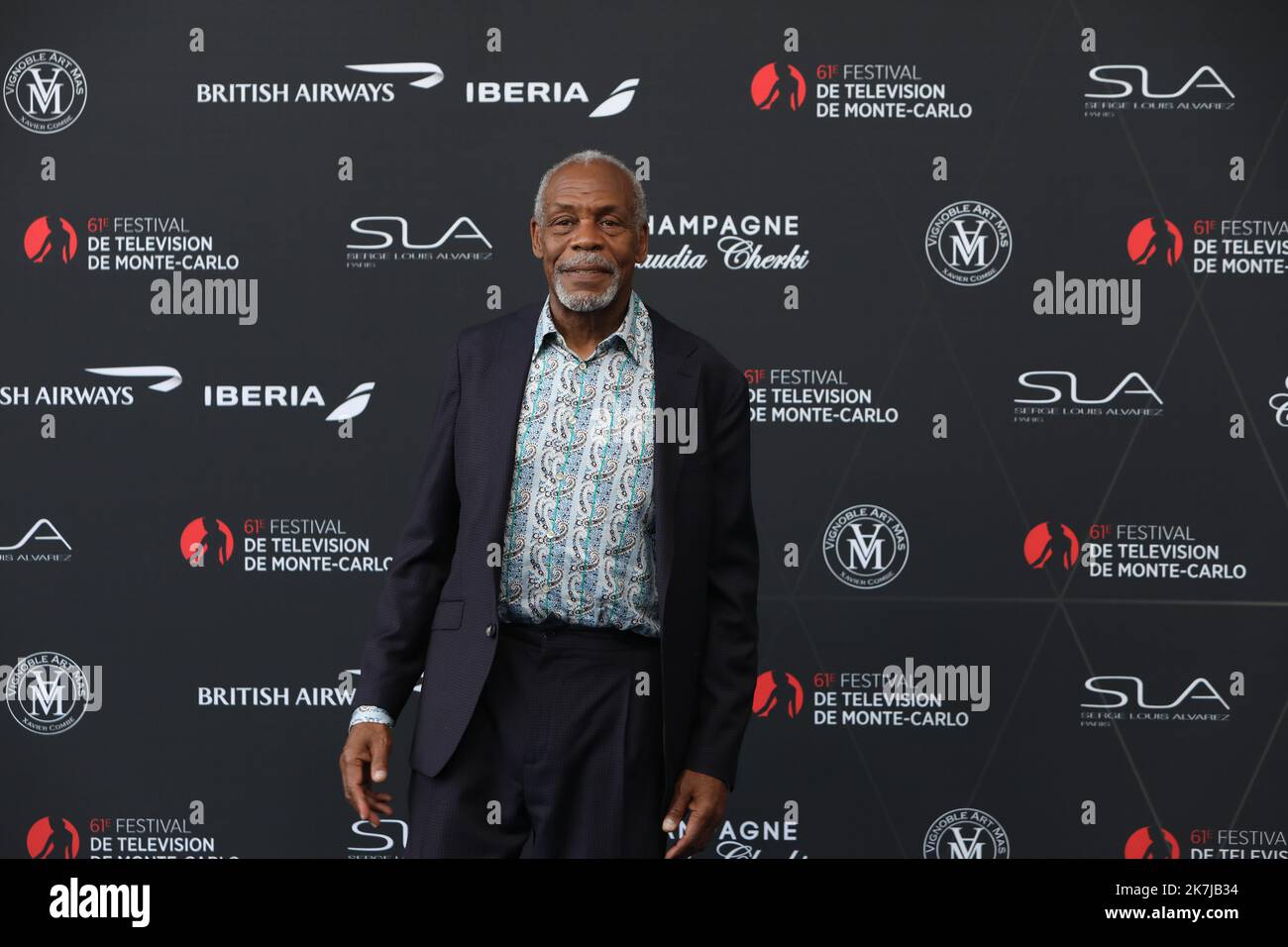 ©PHOTOPQR/NICE MATIN/Franz Chavaroche ; Monaco ; 17/06/2022 ; MONACO 61EME FESTIVAL DE TELEVISION - DANNY GLOVER Eröffnungszeremonie der 61. Monte Carlo TV Festival am 17. Juni 2022 in Monte-Carlo, Monaco Stockfoto