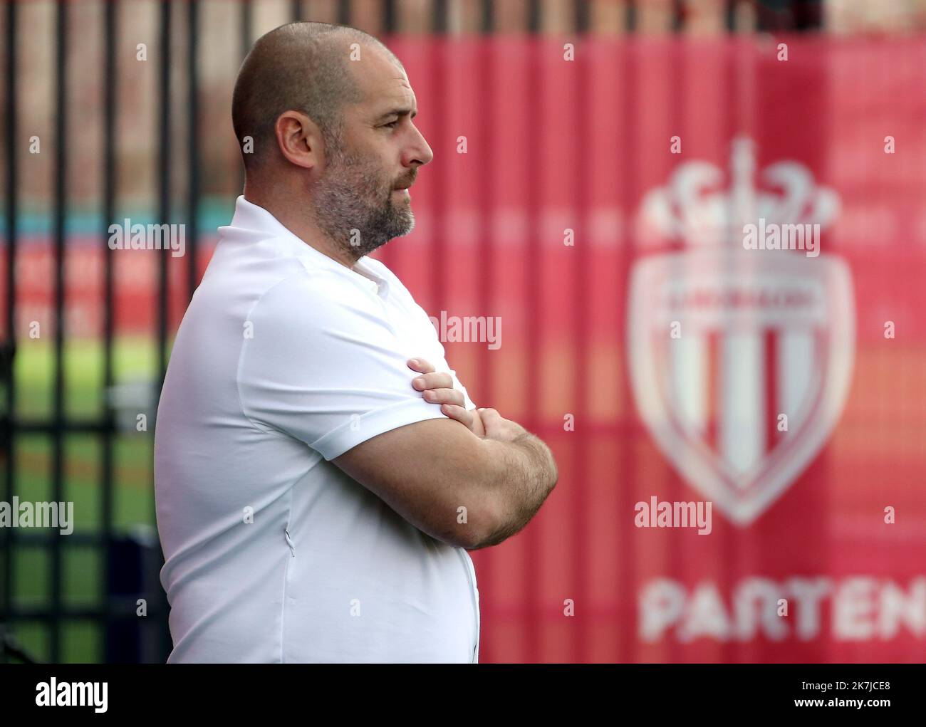 ©PHOTOPQR/NICE MATIN/Jean François Ottonello ; La Turbie ; 21/06/2022 ; Reprise de l'entrainement pour l'AS Monaco au Centre de Performance de l'AS Monaco - Paul Mitchell, directeur sportif - JUNI 21. 2022 ASM MONACO SOCCER CLUB ZURÜCK BEI DER AUSBILDUNG FÜR DIE 2022-2023 FIRST LEAGUE CHAMPIONSHIP Stockfoto