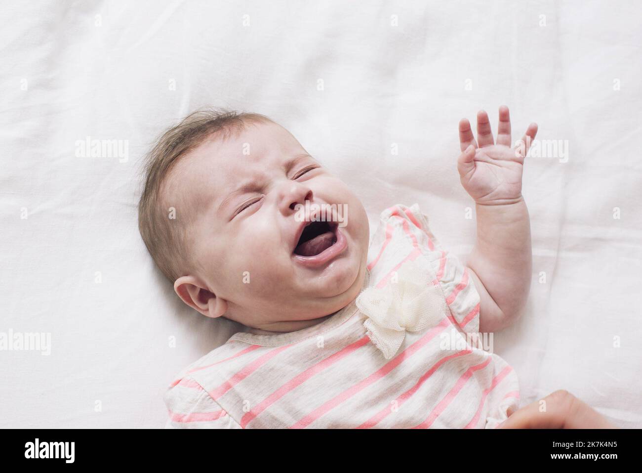 ©Anne-Sophie Bost/AltoPress/Maxppp ; Le 30/08 LE PARISIEN EXCLUSIF. Pendant la pandémie de Covid-19, le nombre de bébés secoués a doublé en région parisienne et la mortalité a été multipliée par 9, selon une étude menée par l’Hôpital Necker que nous révélons. Des chiffres qui doivent faire réagir. ILLUSTRATION während der Pandemie Covid-19 verdoppelte sich die Zahl der erschütterten Babys in der Region Paris und die Mortalität wurde mit 9 multipliziert, wie eine Studie des Necker-Krankenhauses ergab, die wir aufdecken. Zahlen, die Menschen dazu bringen müssen, zu reagieren. STOCKBILD Stockfoto