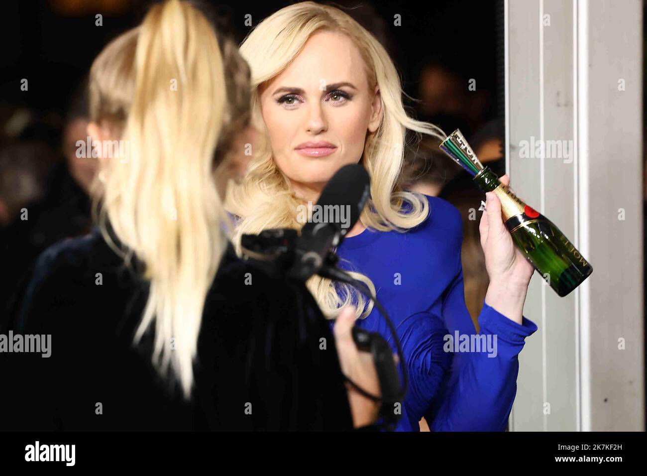 ©Francois Glories/MAXPPP - 26/09/2022 die US-Schauspielerin Rebel Wilson besucht die « Mandel und das Seepferd » mit gegossenem Fotocall während des Zurich Film Festivals 18. im Kino Corso in Zürich. Schweiz. September 25 2022 Stockfoto