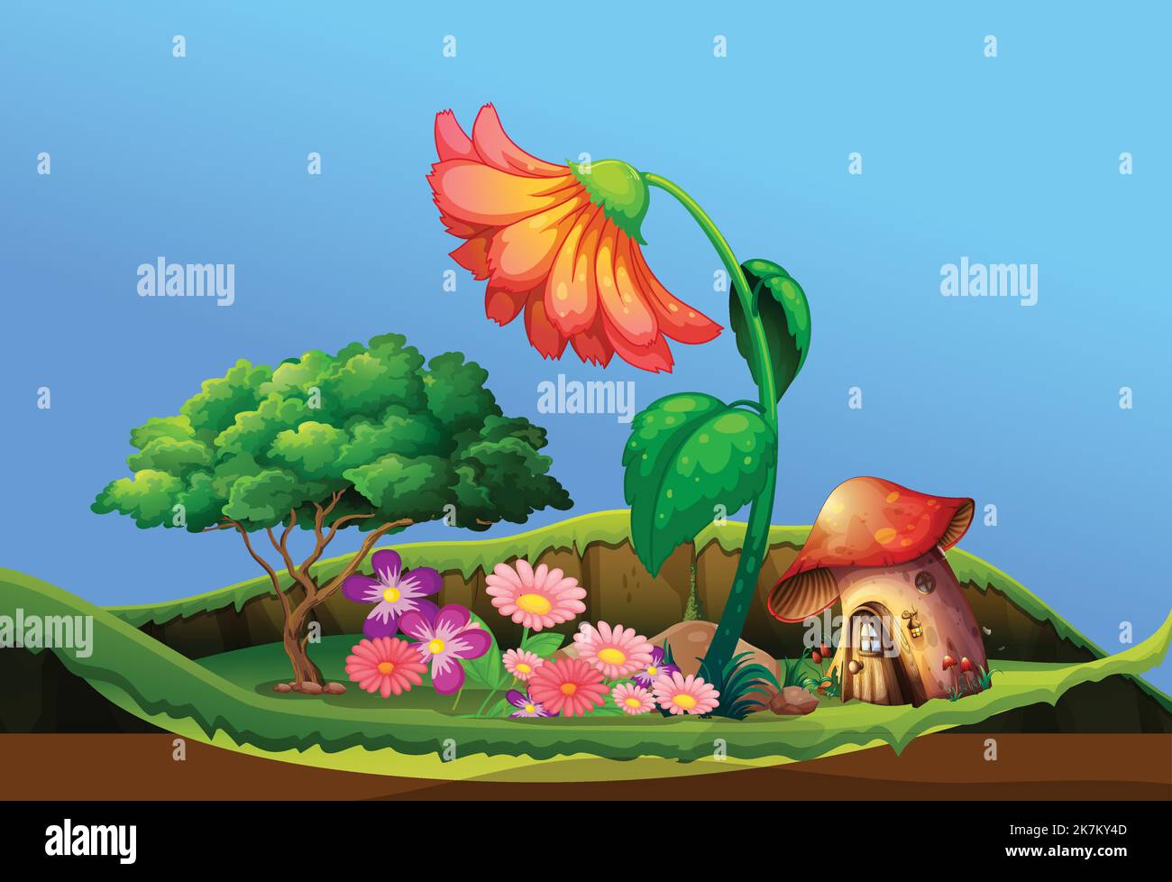 Enchanted forest Stock-Vektorgrafiken kaufen - Alamy