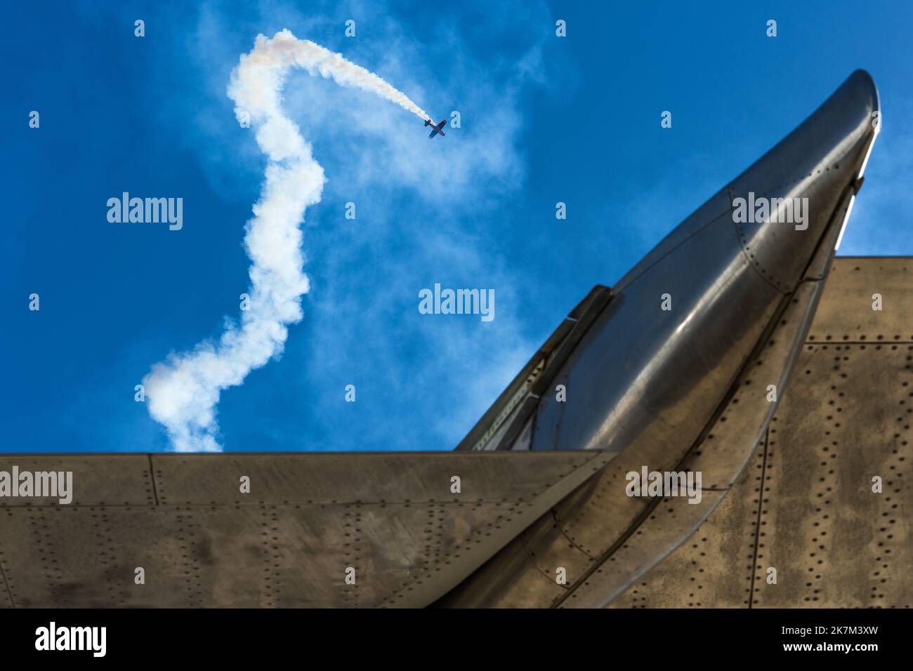 Akrobatische Flugzeuge auf der Edwards Air Force Base, CA am 10/16/2022 Stockfoto