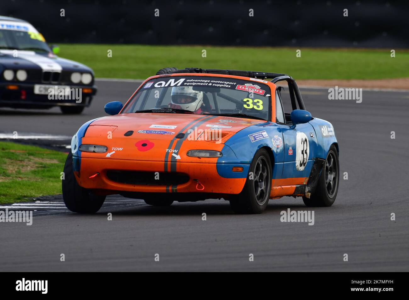 Stephen Robinson, Mazda MX-5, Advantage Motorsport Future Classics, ein 40-minütiges Rennen mit der Option eines zweiten Fahrers oder eines Zweiwagen-Teams, aber mit Stockfoto