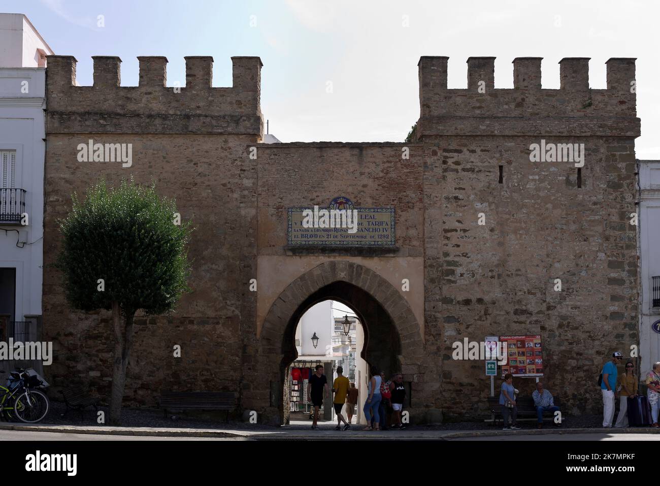 Altstadt, Tarifa, Andalusien, Spanien Stockfoto