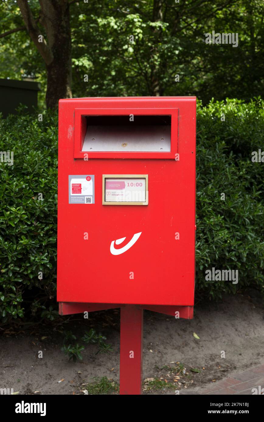 Briefkasten in Belgien, Europa Stockfoto