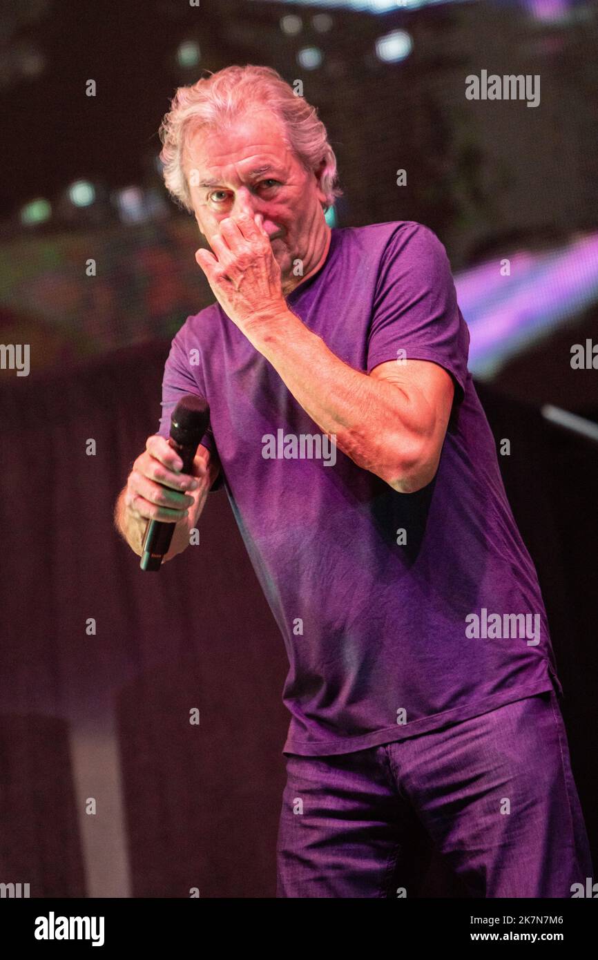 Mailand Italien. 17. Oktober 2022. Die englische Band DEEP PURPLE spielt live auf der Bühne des Mediolanum Forums während „The Whoosh! Tour“ Stockfoto