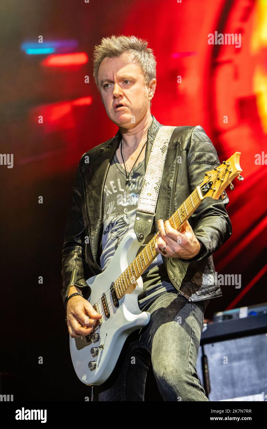 Mailand Italien. 17. Oktober 2022. Die englische Band DEEP PURPLE spielt live auf der Bühne des Mediolanum Forums während „The Whoosh! Tour“ Stockfoto