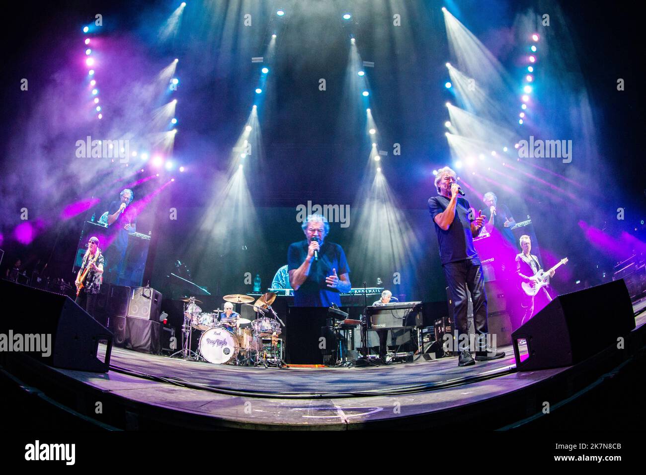 Mailand Italien. 17. Oktober 2022. Die englische Band DEEP PURPLE spielt live auf der Bühne des Mediolanum Forums während „The Whoosh! Tour“ Stockfoto