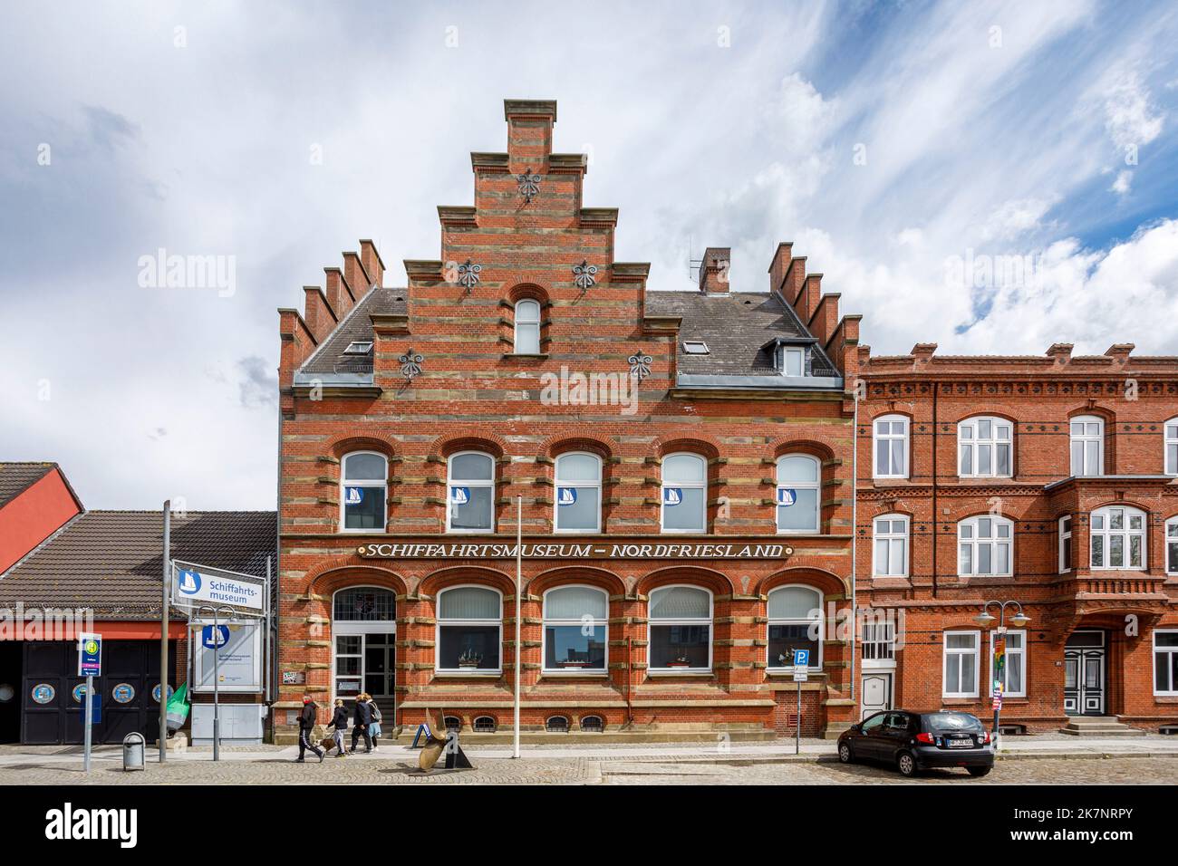 Maritime Museum North Friesland in Husum Stockfoto