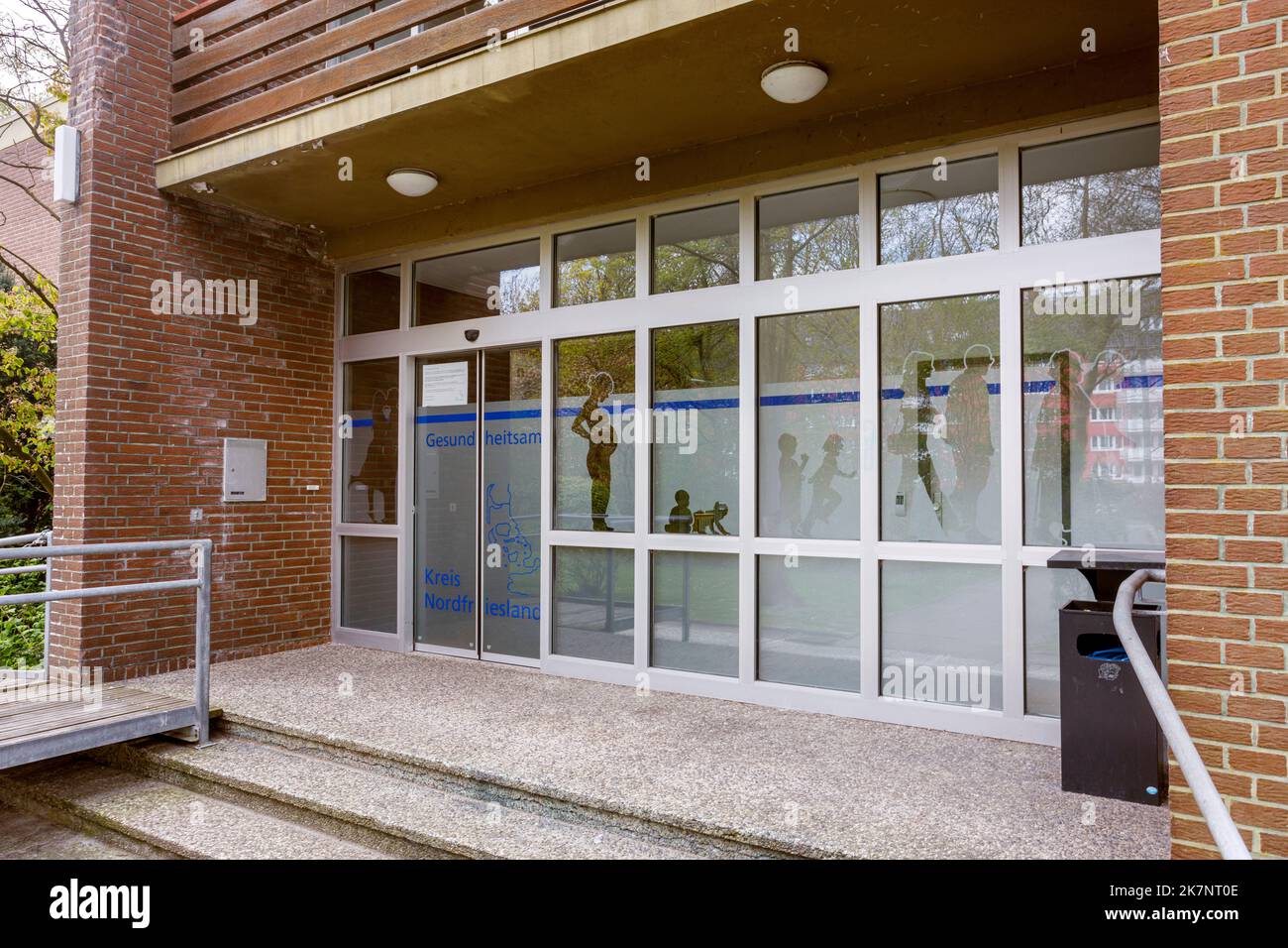 Gesundheitsamt Nordfriesland in Husum Stockfoto