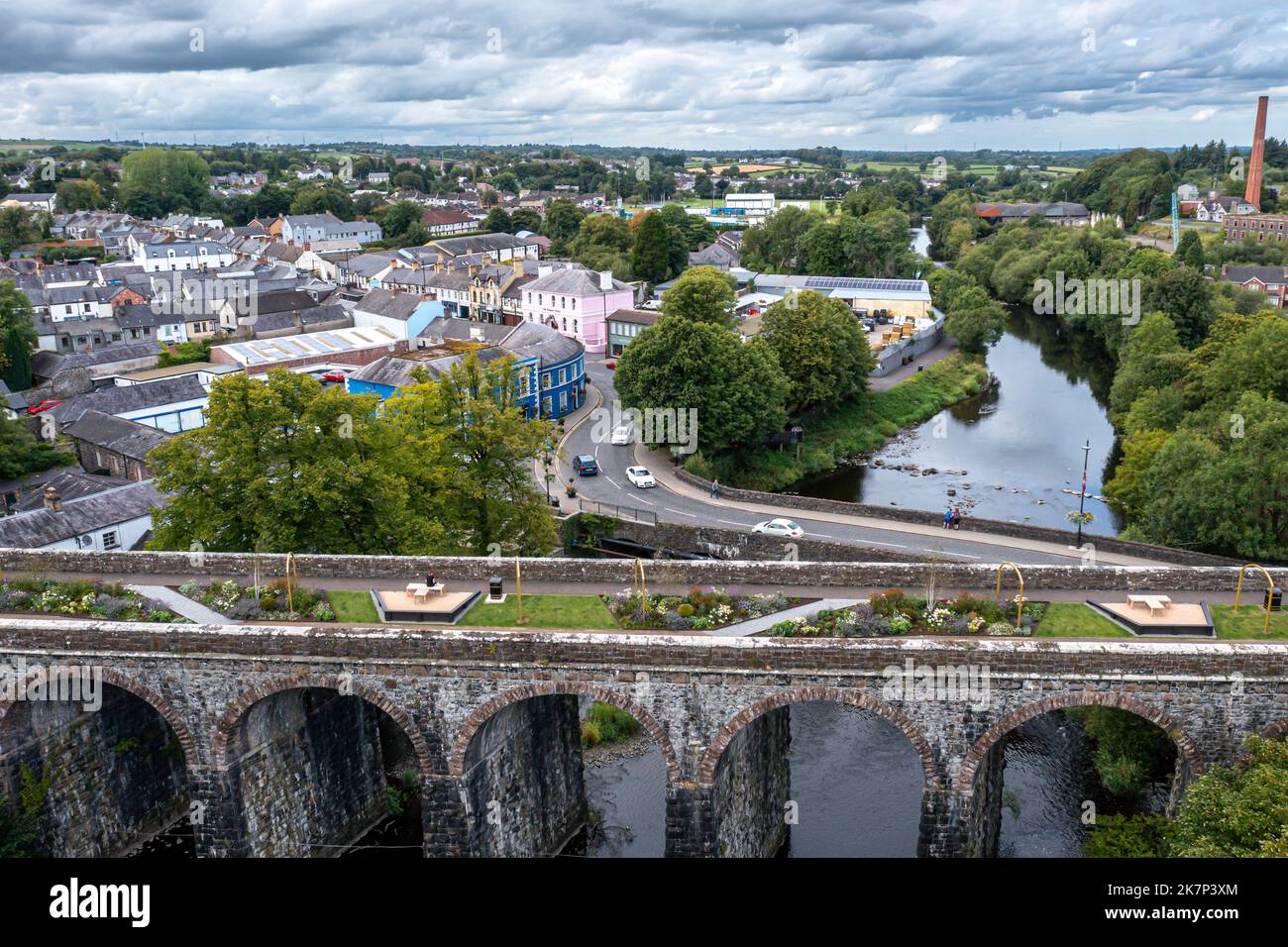Randalstown in Nordirland Stockfoto