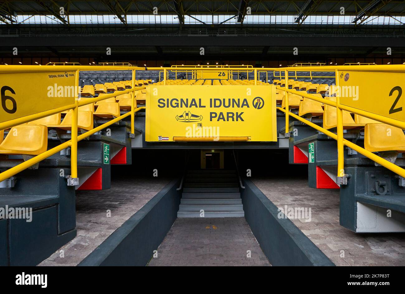 Signal Iduna Arena - der offizielle Spielplatz des FC Borussia Dortmund Stockfoto