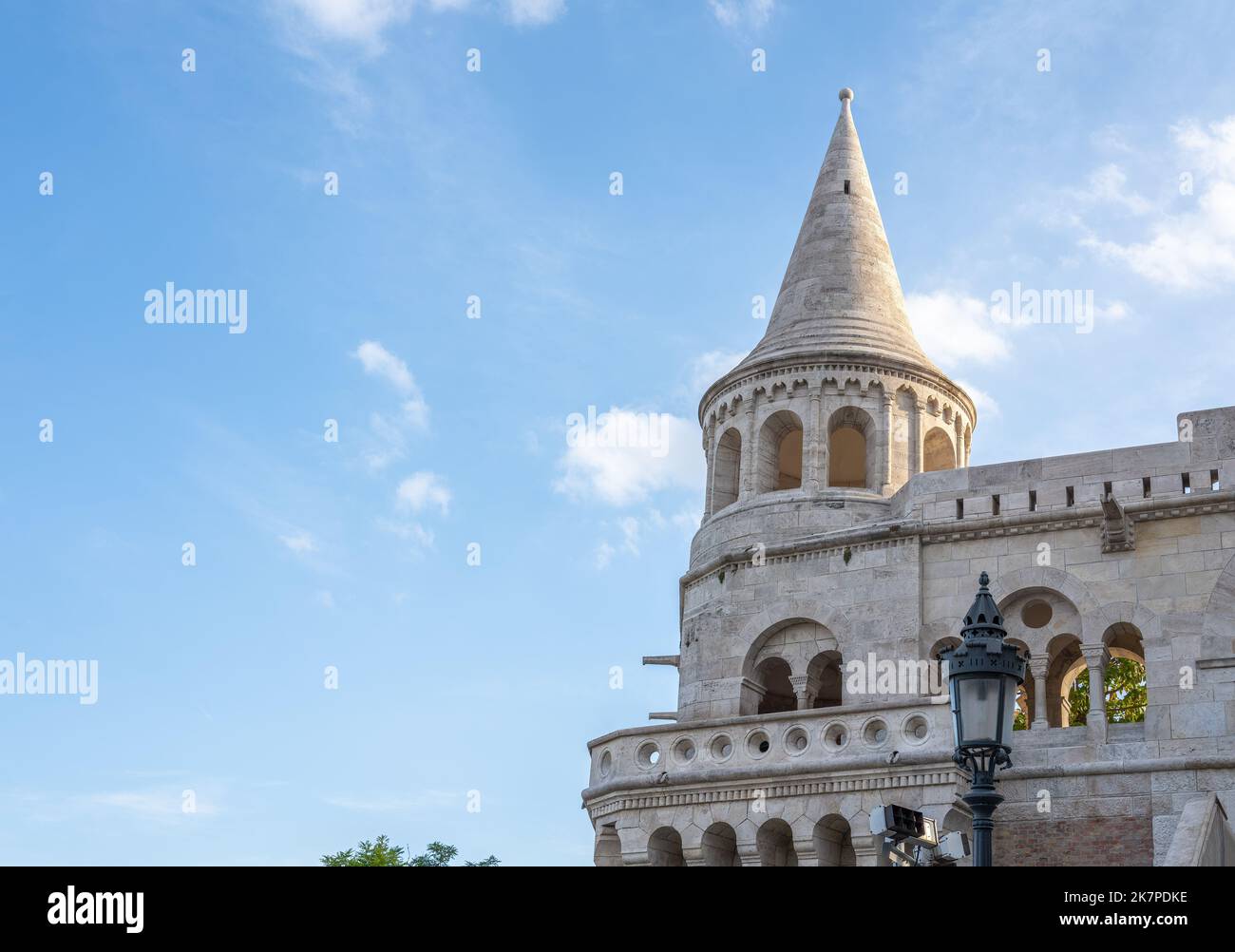 Fischerbastei - Budapest, Ungarn Stockfoto