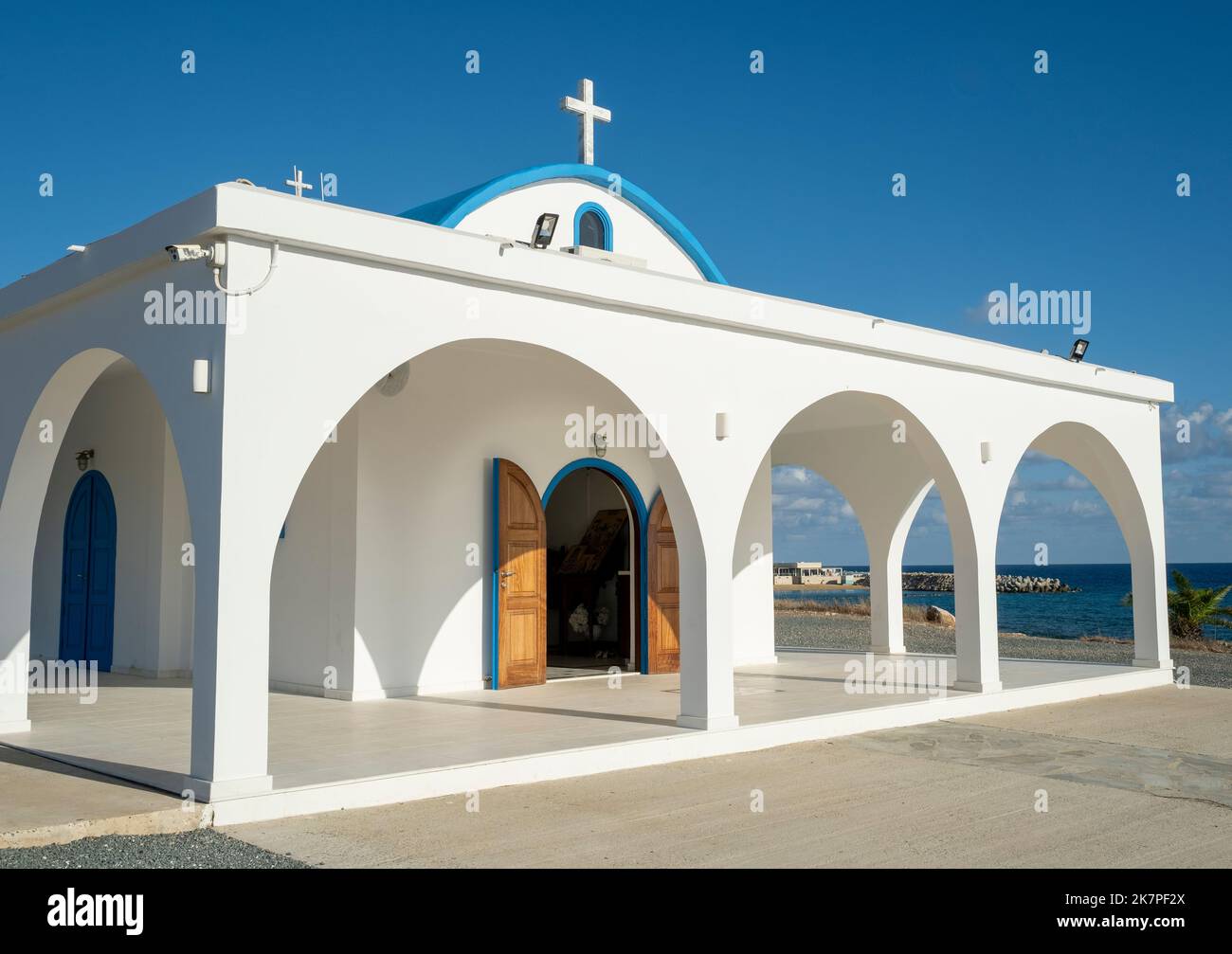 Ayia-Thekla-Kapelle, Griechisch-Orthodoxe Kapelle, Ayia Napa, Zypern Stockfoto
