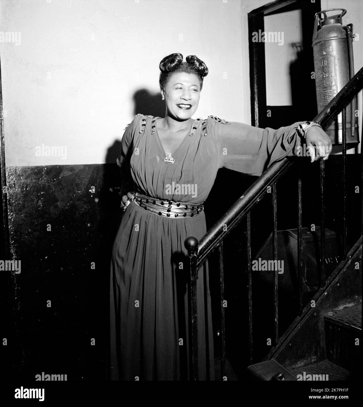 Ella Fitzgerald, Ella Jane Fitzgerald (1917 – 1996) amerikanische Jazzsängerin Stockfoto