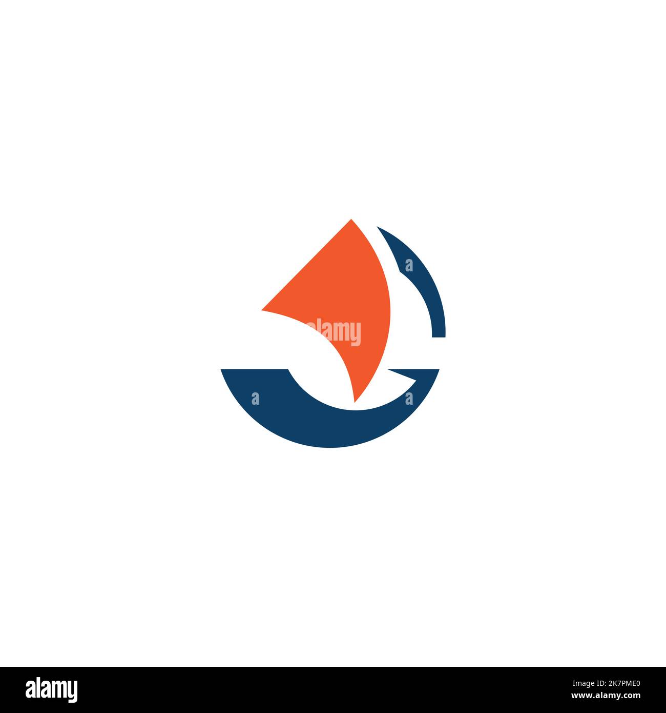 Einfache G Ship Logo Vorlage Design Vektor. Vektorgrafik EPS.8 EPS.10 Stock Vektor