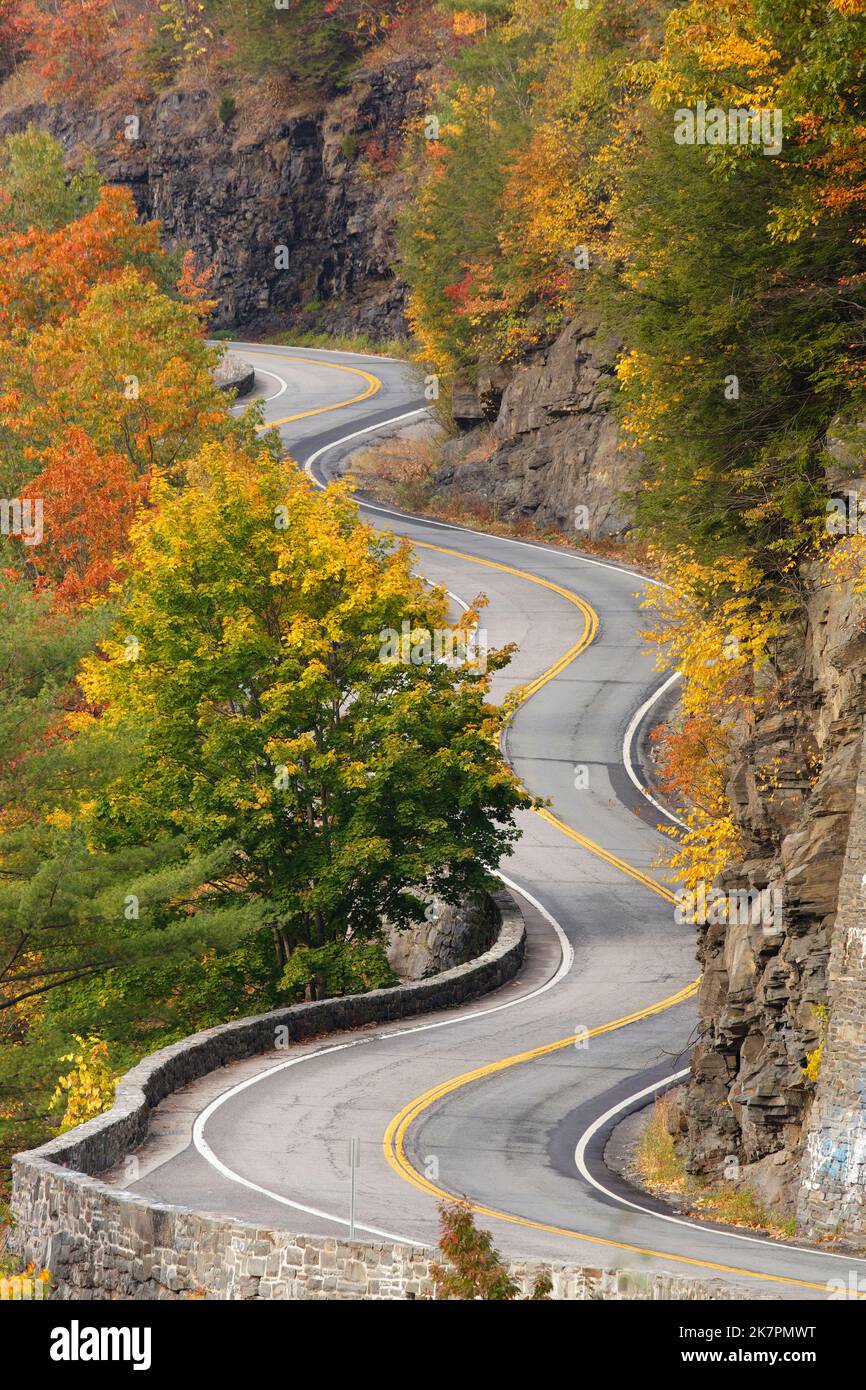Der Hawks Nest Lookout Stockfoto