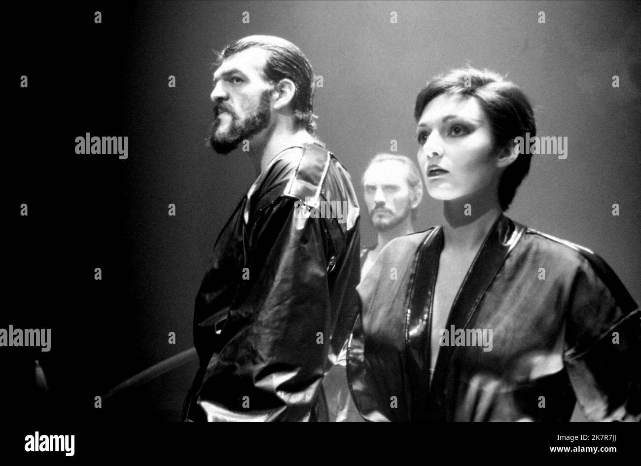 Jack O'Halloran, Terence Stamp & Sarah Douglas Film Superman (USA/UK 1978) Charaktere: Non, General Zod, Ursa Regie: Richard Donner 10. Dezember 1978 **WARNUNG** dieses Foto ist nur für redaktionelle Zwecke bestimmt und ist urheberrechtlich geschützt von WARNER BROS. Und/oder dem von der Film- oder Produktionsgesellschaft beauftragten Fotografen und dürfen nur durch Veröffentlichungen in Verbindung mit der Werbung für den oben genannten Film reproduziert werden. Eine obligatorische Gutschrift an WARNER BROS. Ist erforderlich. Der Fotograf sollte ebenfalls angerechnet werden, wenn er bekannt ist. Ohne schriftliche Genehmigung der Film Company kann keine kommerzielle Nutzung gewährt werden. Stockfoto