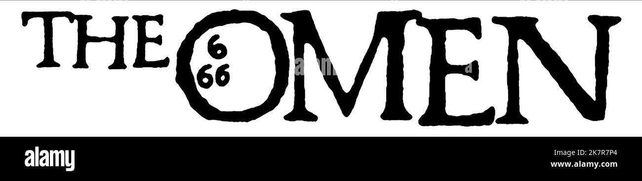 Titel Artwork Film The Omen (USA/UK 1976) Regie: Richard Donner 06 Januar 1976 **WARNUNG** dieses Foto ist nur für redaktionelle Zwecke bestimmt und unterliegt dem Urheberrecht von 20TH CENTURY FOX und/oder dem von der Film oder Production Company beauftragten Fotografen und darf nur durch Veröffentlichungen in Verbindung mit der Werbung für den obigen Film reproduziert werden. Eine obligatorische Gutschrift für 20TH CENTURY FOX ist erforderlich. Der Fotograf sollte ebenfalls angerechnet werden, wenn er bekannt ist. Ohne schriftliche Genehmigung der Film Company kann keine kommerzielle Nutzung gewährt werden. Stockfoto
