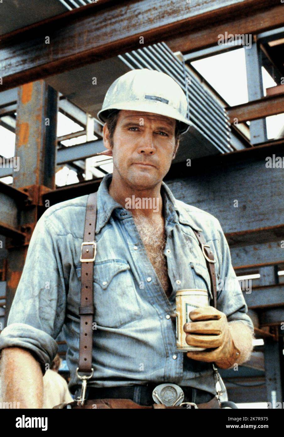 Lee Majors Film: Steel (1972) Charaktere: Mike Catton Regie: Steve Carver 21. August 1979 **WARNUNG** Dieses Foto ist nur für redaktionelle Verwendung bestimmt und unterliegt dem Copyright von FAWCETT und/oder dem von der Film- oder Produktionsfirma beauftragten Fotografen und kann nur von Publikationen im Zusammenhang mit der Bewerbung des oben genannten Films reproduziert werden. Eine obligatorische Gutschrift an FAWCETT ist erforderlich. Der Fotograf sollte auch bei Bekanntwerden des Fotos gutgeschrieben werden. Ohne schriftliche Genehmigung der Film Company kann keine kommerzielle Nutzung gewährt werden. Stockfoto