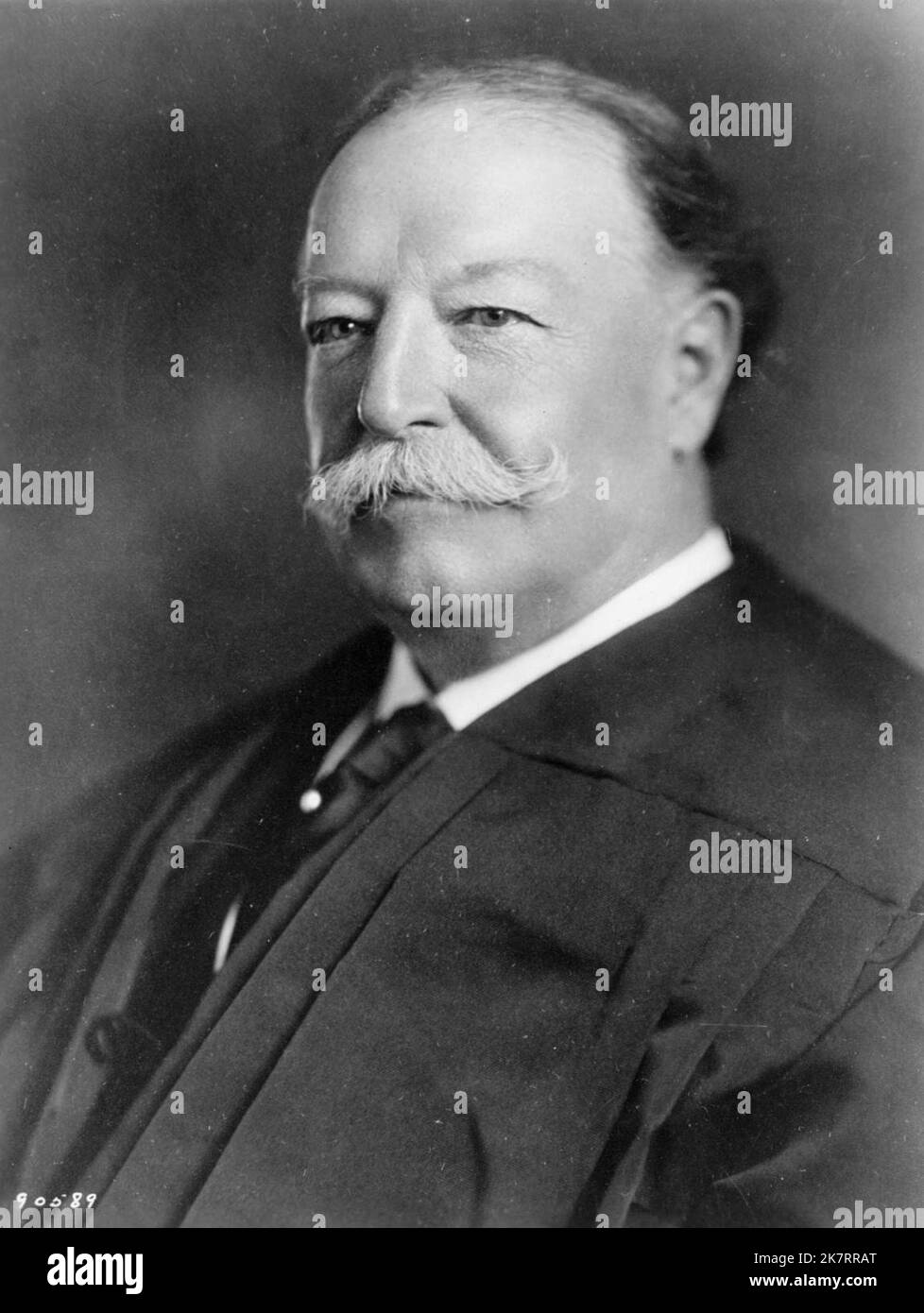 Ein Porträt von William Howard Taft, dem Präsidenten der USA von 27., als Oberrichter des Obersten Gerichtshofs. Foto von 1921 Stockfoto