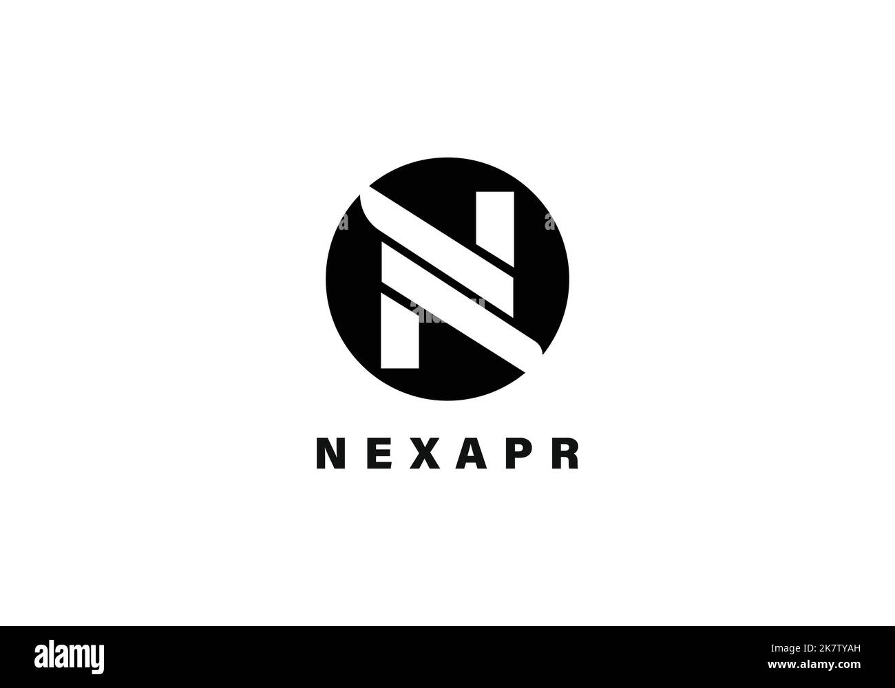 Buchstabe N logo Icon Design template Elemente Stock Vektor