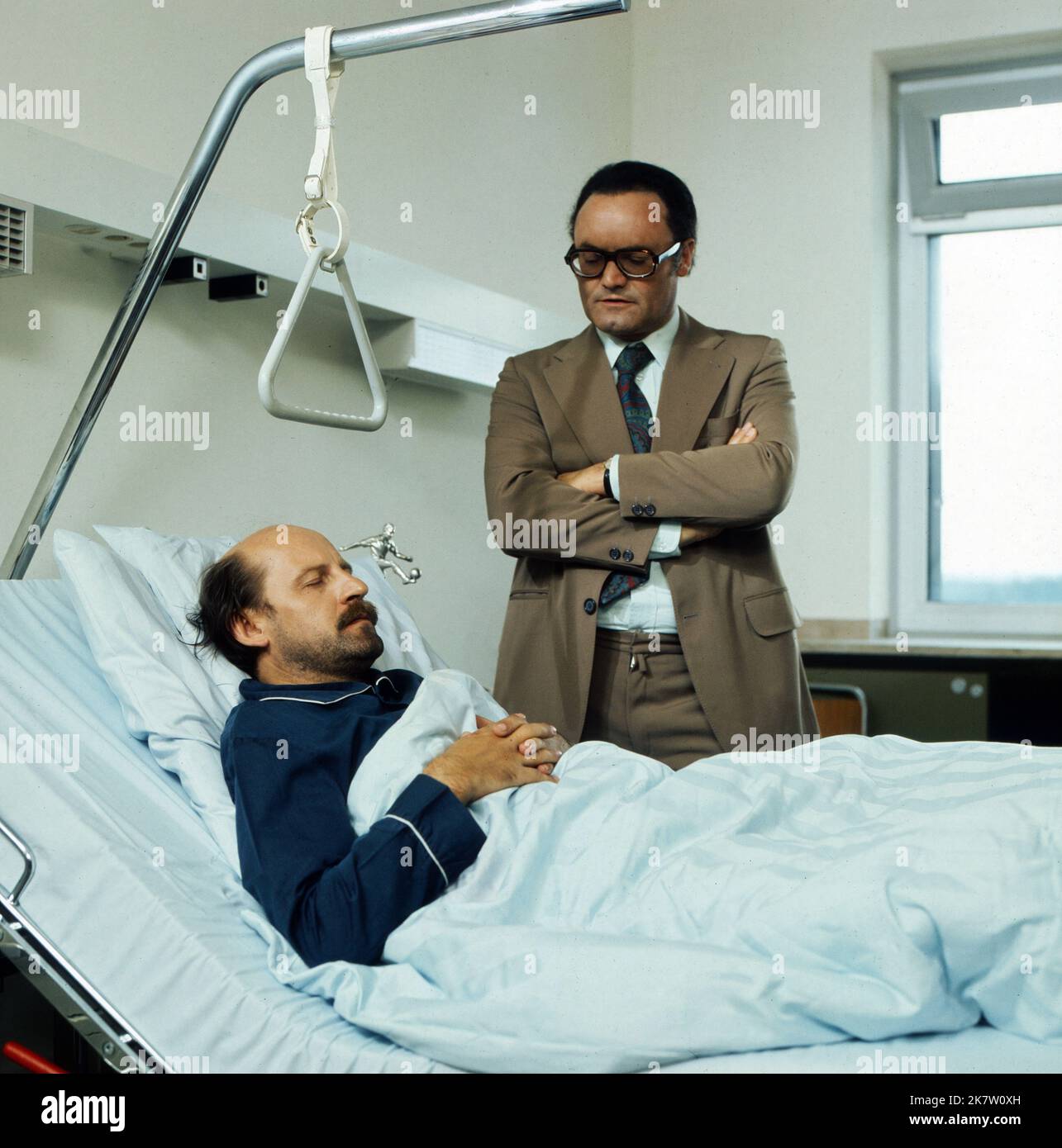 Am Morgen meines Todes, Fernsehfilm, Deutschland 1974, Regie: Oswald Döpke, Darsteller: Heinz Meier, Werner Kreindl Stockfoto