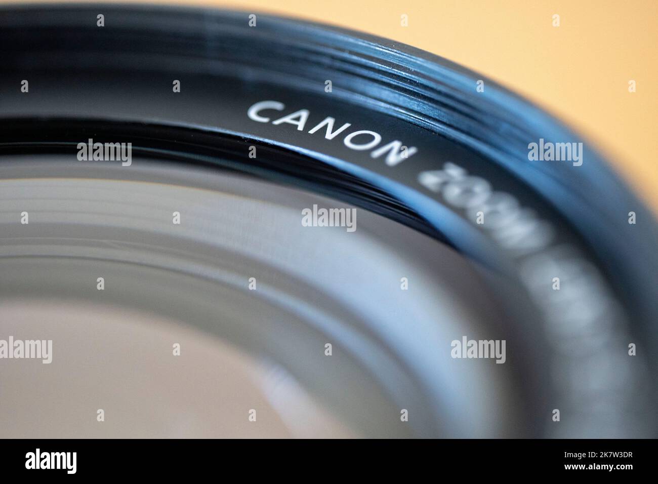 Canon 24-105mm Zoomobjektiv Stockfoto