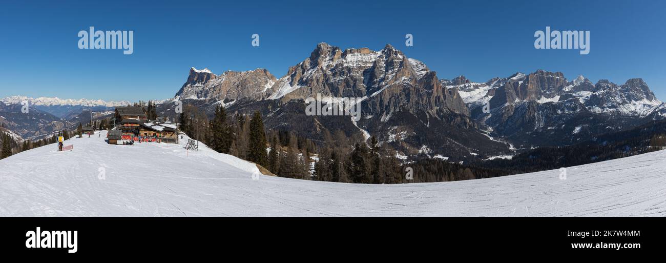 Alta Badia, Fanes, Dolomiten Stockfoto