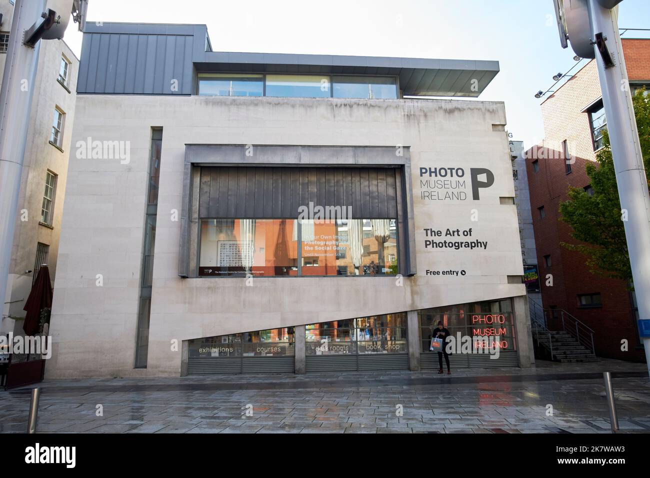 Fotomuseum irland Treffpunkt Hausplatz dublin republik irland Stockfoto