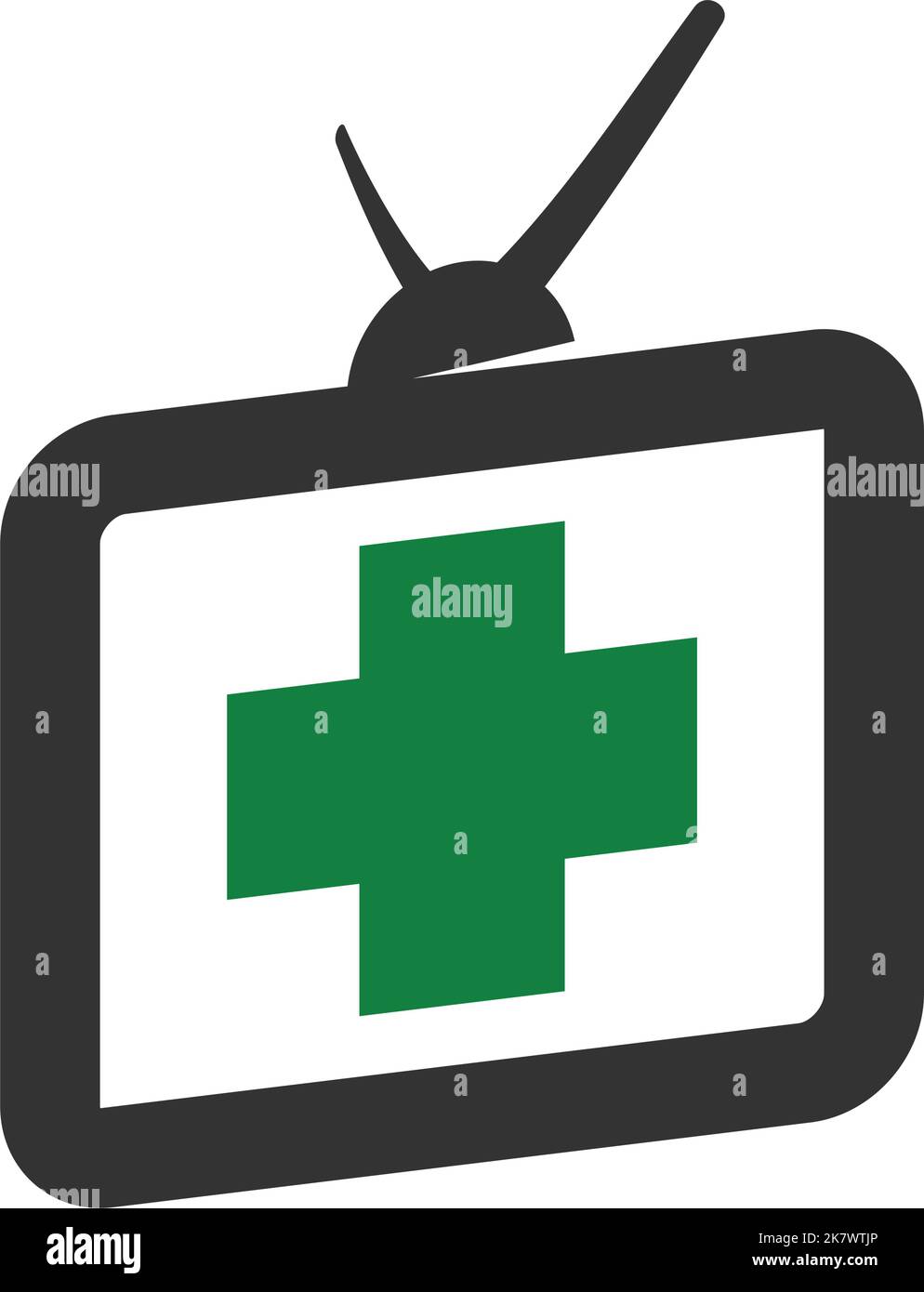 Health Talk Logo Symbol Illustration Markenidentität Stock Vektor