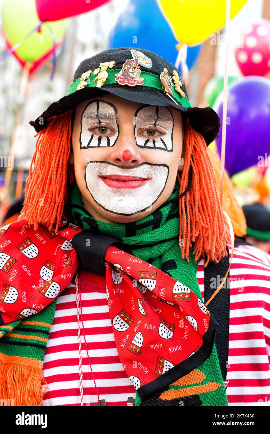 Karneval in Köln Stockfoto