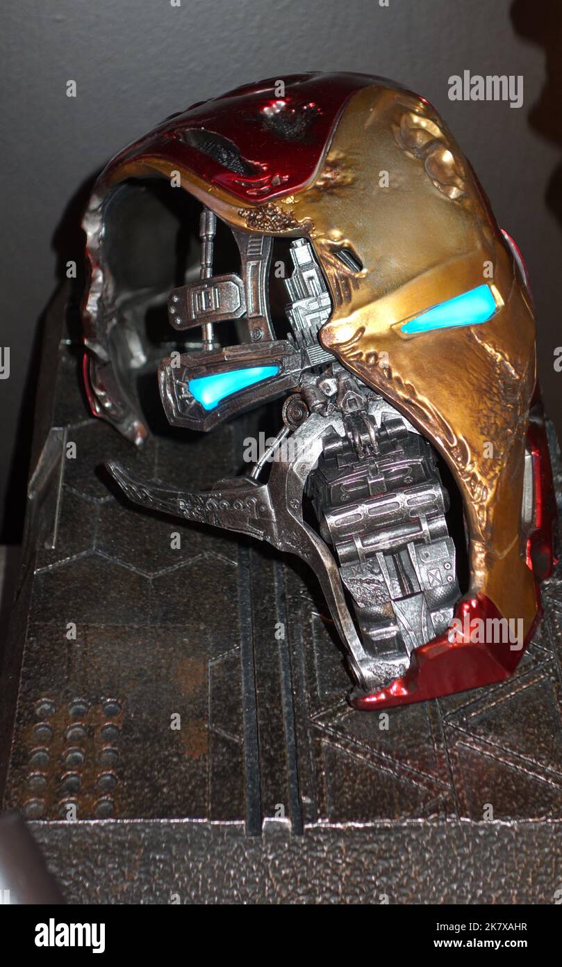 Figuren der Hollywood-Filme. Eisenmann Stockfoto