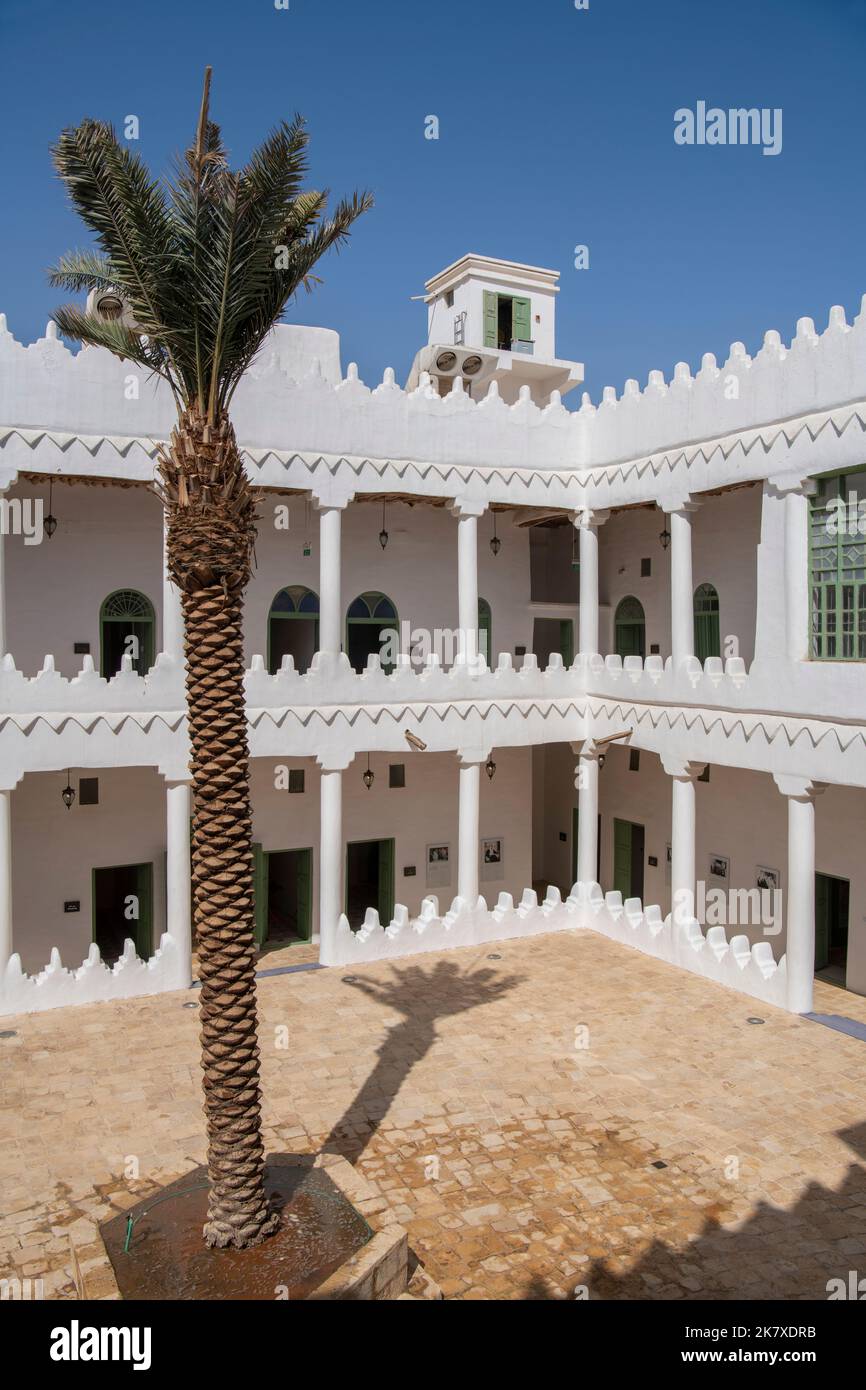Courtyard Masmak Fort Riyadh Saudia Arabia Stockfoto