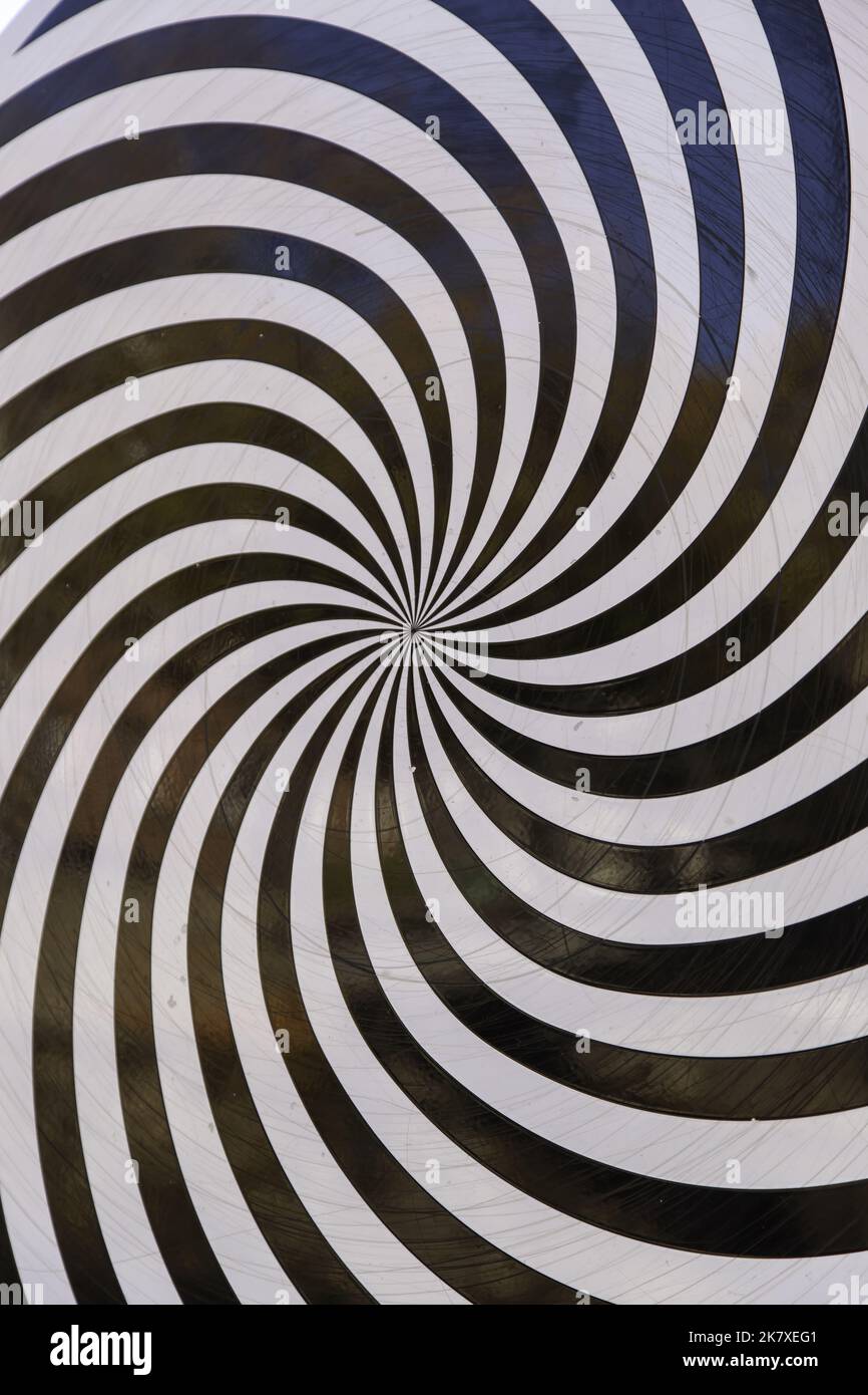Spiral Detail Hypnose durchführen, Geist Kontrolle Spiel Stockfoto